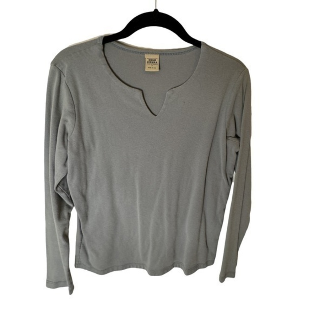 High Sierra Gray Long Sleeve Tee